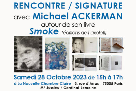 Michael ACKERMAN – Rencontre/Signature