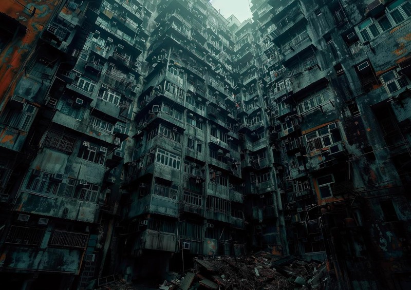 Naoki Umegatani : Ruin's Cat ; AI-Generated Ruins Photobook