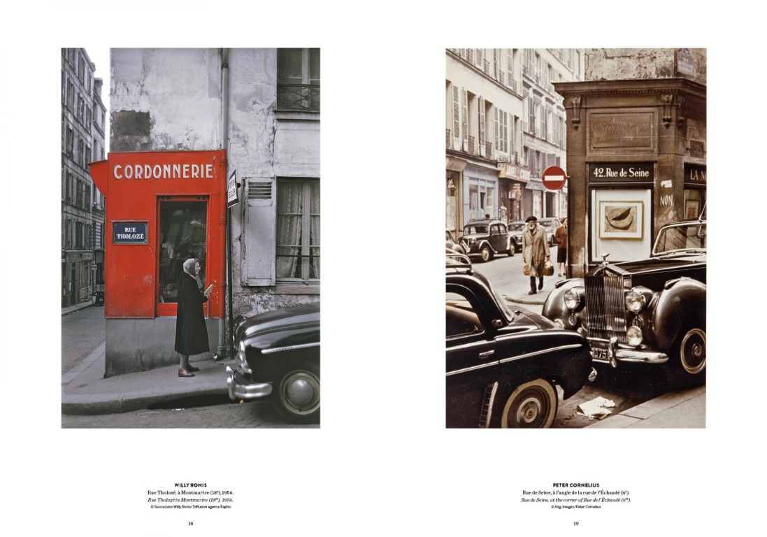 Paris aux couleurs des années 50 ; 100 photos de légende