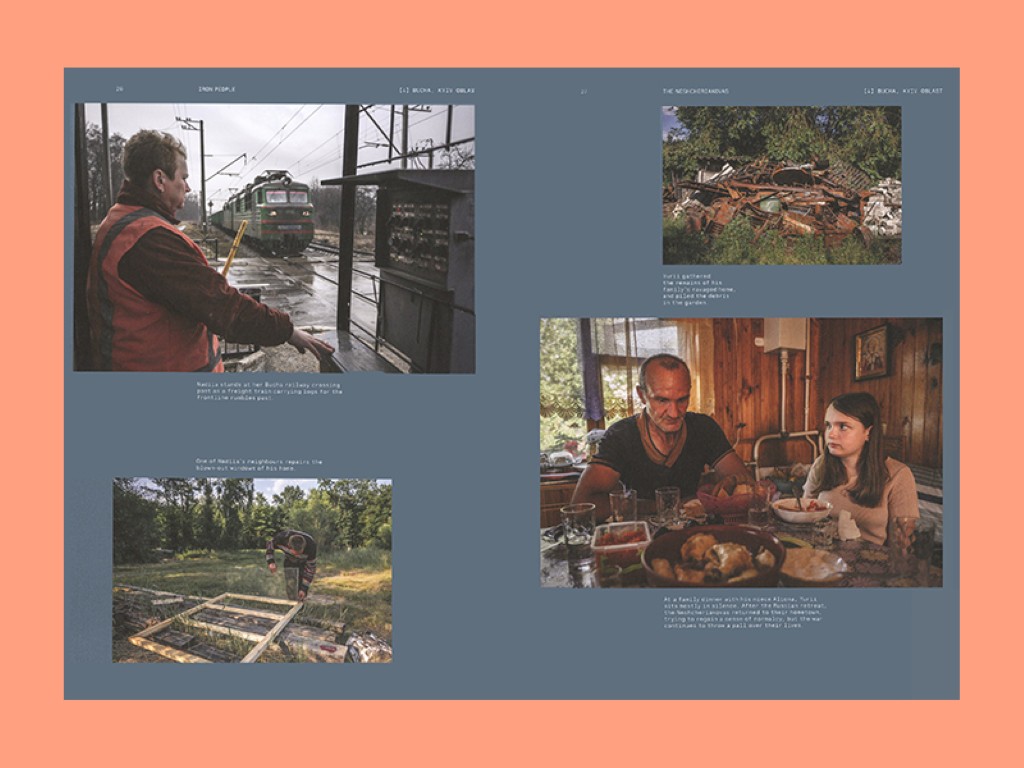 Jelle Krings : Iron People ; Life and war along the railway tracks in Ukraine