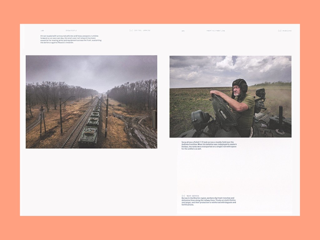 Jelle Krings : Iron People ; Life and war along the railway tracks in Ukraine