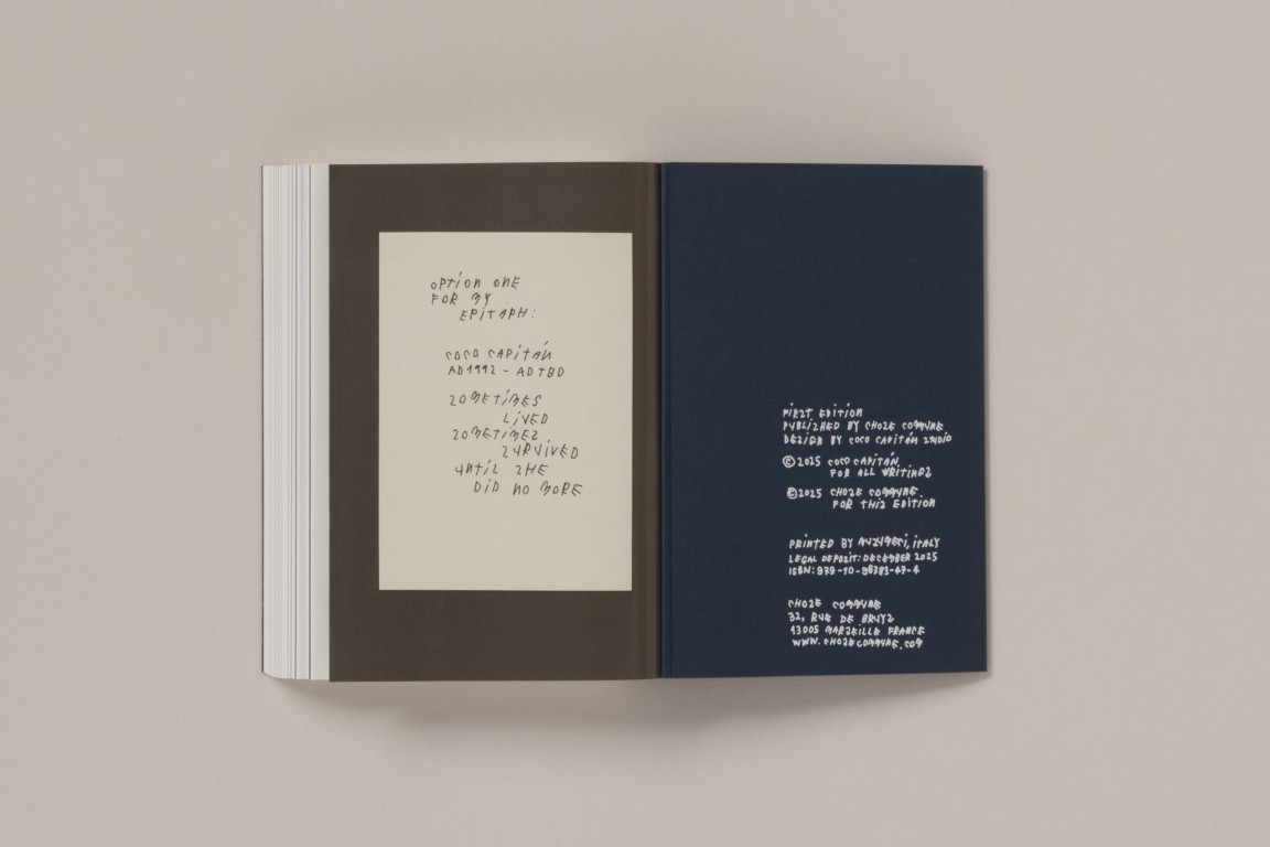 Coco Capitán : Words on Paper